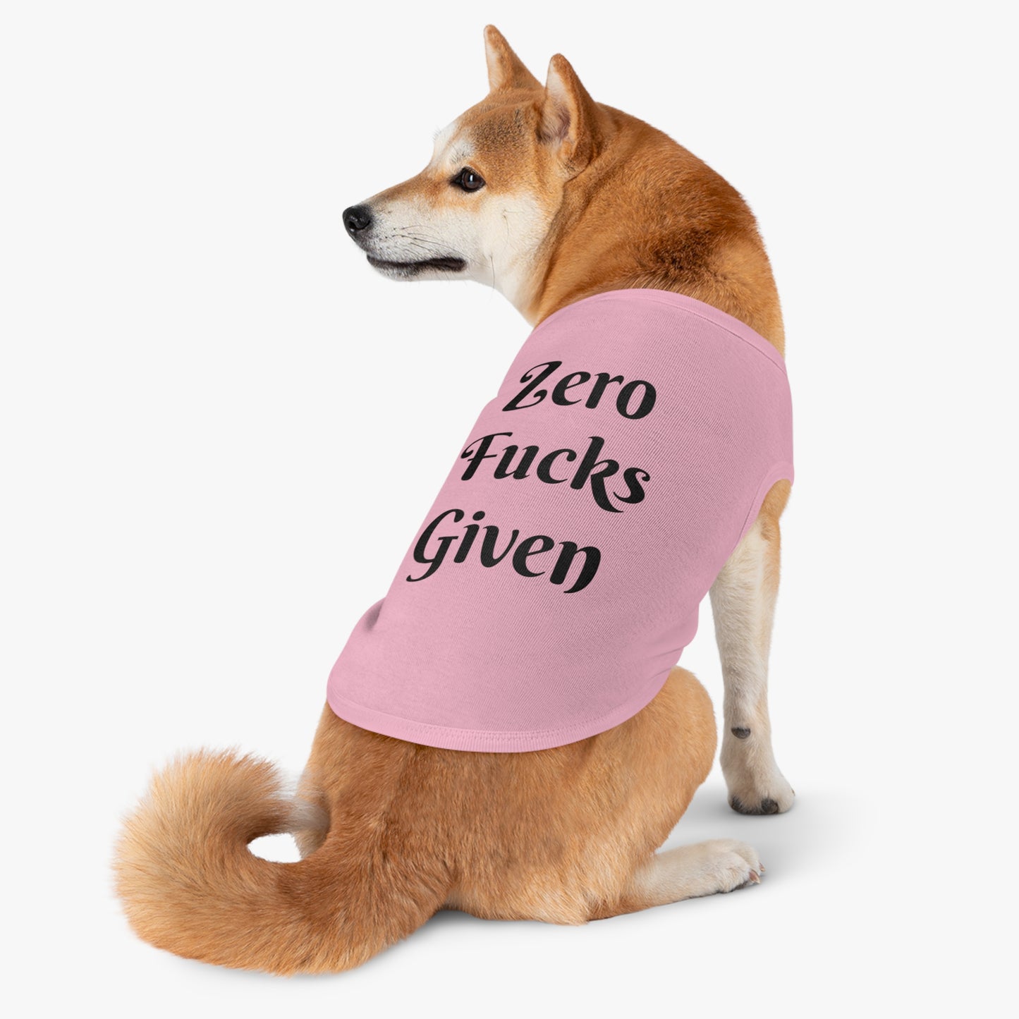 Zero Fucks Pet Tank Top