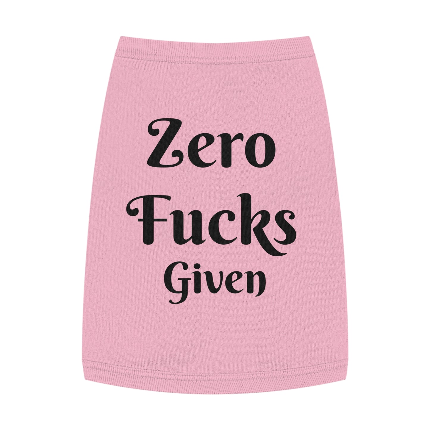 Zero Fucks Pet Tank Top