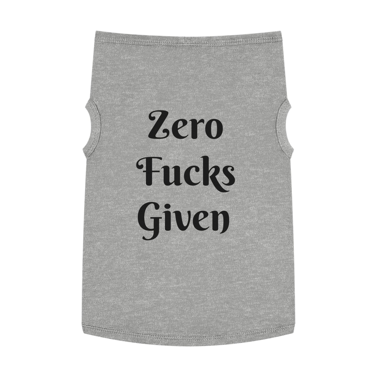 Zero Fucks Pet Tank Top