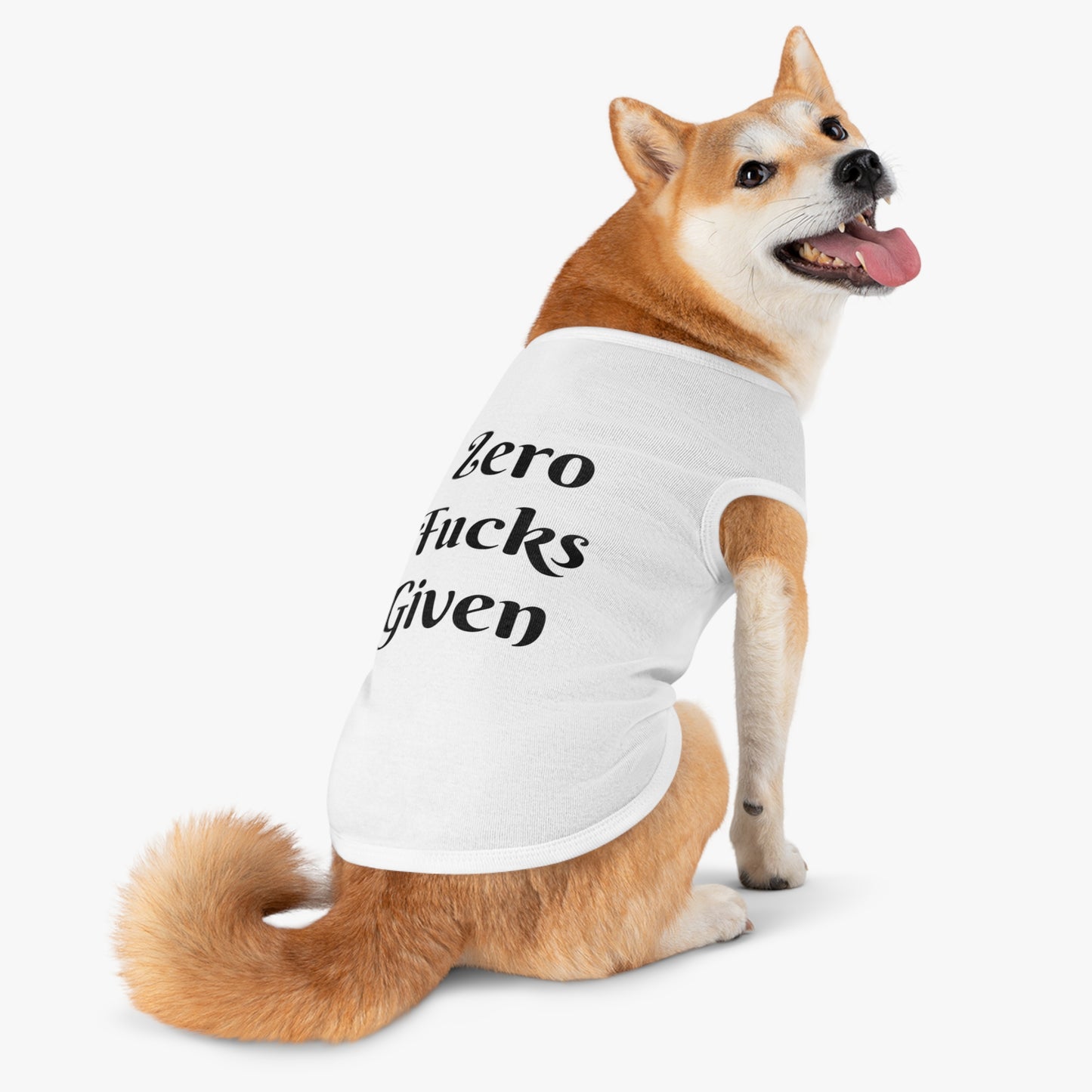 Zero Fucks Pet Tank Top