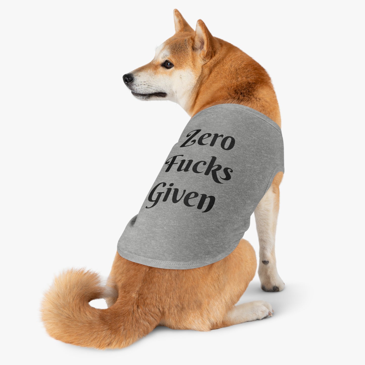 Zero Fucks Pet Tank Top