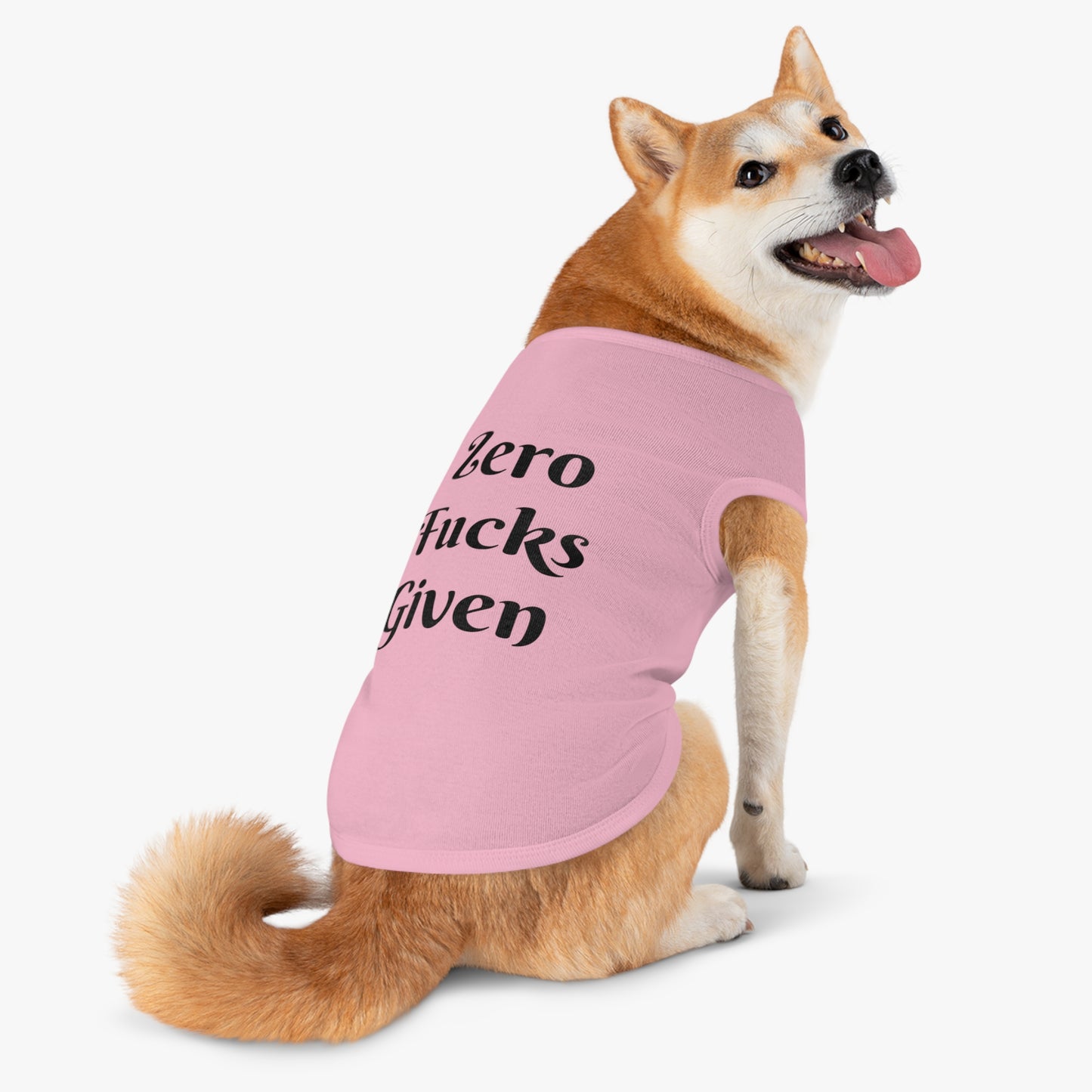 Zero Fucks Pet Tank Top