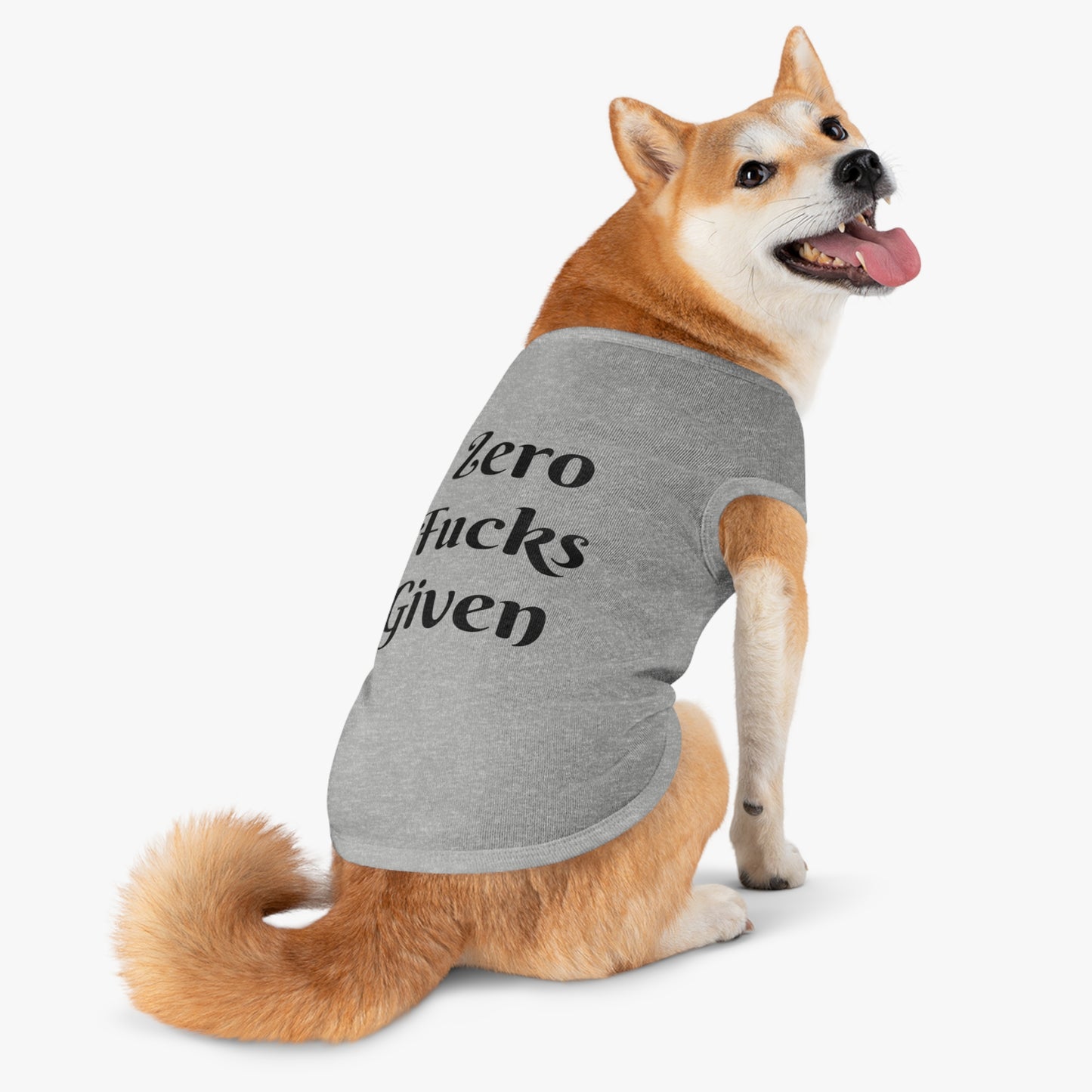 Zero Fucks Pet Tank Top